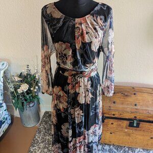 Candalite Women's Floral Dress | Size 2X